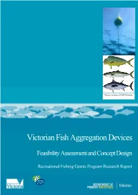 Victorian Fish Aggregation Devices