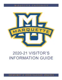 2020-21 Visitor's Information Guide