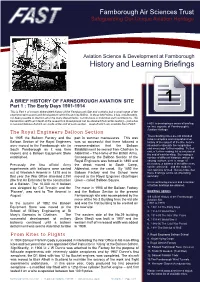 History and Learning Briefings