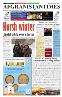 The CCP Showing Strong Commitment to Serving People Nowadays, Afghanistan Is in Need of Much-Needed Development Comparing to Past Years