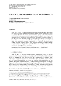 Towards Active SEO 2