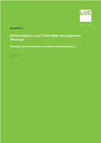 Hertfordshire Local Flood Risk Management Strategy