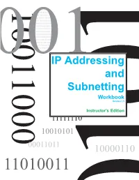 IP Addressing and Subnetting Workbook Version 1.5