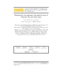 Phylogenetic Incongruence Through the Lens of Monadic Second Order Logic