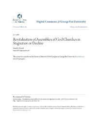 Revitalization of Assemblies of God Churches in Stagnation Or Decline Mark L