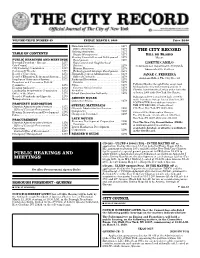 The City Record