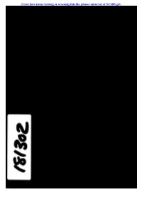If You Have Issues Viewing Or Accessing This File, Please Contact