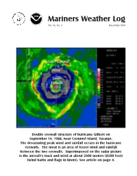 Mariners Weather Log Vol