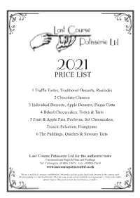 Menu A4 2021.Indd