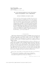 ON the COMMUTATION of the TEST IDEAL with LOCALIZATION and COMPLETION 1. Introduction Tight Closure, First Introduced by Hochste