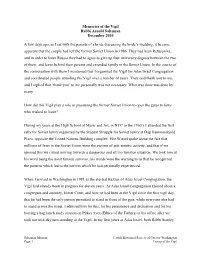 Personal Reflections on Soviet Jewry Activity In