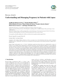 Understanding and Managing Pregnancy in Patients with Lupus