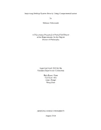 Improving Desktop System Security Using Compartmentalization