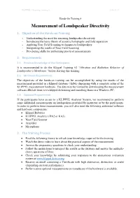 Measurement of Loudspeaker Directivity