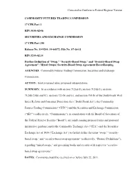"Security-Based Swap Agreement"; Mixed Sw