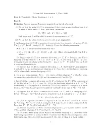 Math 602 Assignment 1, Fall 2020 Part A
