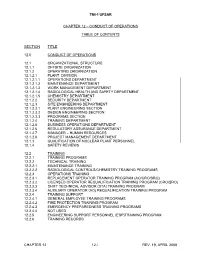 038 12 Conduct of Operations
