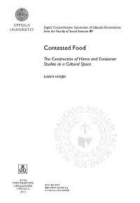 Contested Food