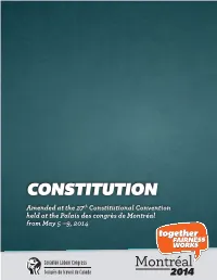 CLC Constitution