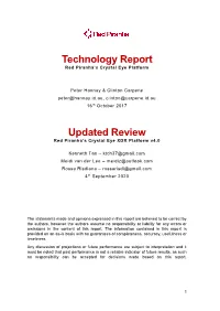 Crystal Eye Technology Report (Updated) – 2020