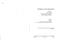 Meaning of Cybernetics in the Behavioural Sciences 19 He Published