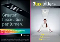 New Light for Greater Energy Efficiency. the TRILUX Neximo