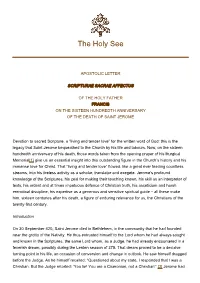 Scripturae Sacra Affectus