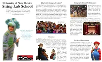 String Lab School Performances