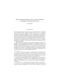 Why 1 Esdras Is Probably Not an Early Version of the Ezra–Nehemiah Tradition