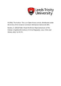 2016, the Author. This Is an Open Access Article, Distributed Under the Terms of the Creative Commons Attribution License (CC-BY) Basdeo, S