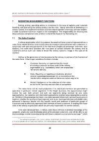 7. MARKETING MANAGEMENT FUNCTIONS Selling, Pricing