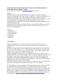 Comparing Drain and Well Spacings in Deep Semi-Confined Aquifers for Water Table and Soil Salinity Control R.J