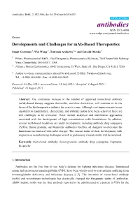 Developments and Challenges for Mab-Based Therapeutics