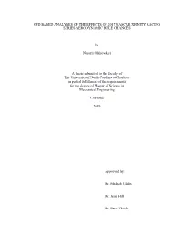 Cfd Based Analyses of the Effects of 2017 Nascar Xfinity Racing Series Aerodynamic Rule Changes