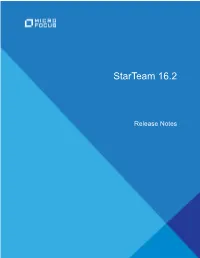 Starteam 16.2