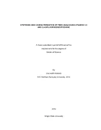 Synthesis and Characterization of Peek Analogues Utilizing 3,5 and 2,4-Difluorobenzophenone