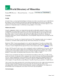 World Directory of Minorities