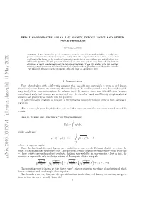 Arxiv:2005.05767V1 [Physics.Class-Ph] 11 May 2020 R R Λ − C  R Π  Λ − C  R Π  F Y , K − E Y , K + Cy = X − D