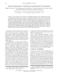 Functional Interrogation of the Kinome Using Nucleotide Acyl Phosphates Matthew P