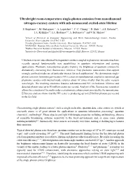 Ultrabright Room-Temperature Single-Photon Emission from Nanodiamond Nitrogen-Vacancy Centers with Sub-Nanosecond Excited-State Lifetime