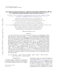 Arxiv:2009.10092V2 [Astro-Ph.GA] 3 Dec 2020