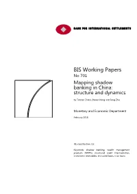 Mapping Shadow Banking in China: Structure and Dynamics by Torsten Ehlers, Steven Kong and Feng Zhu