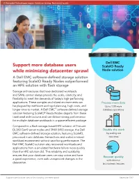Support More Database Users While Minimizing Datacenter Sprawl