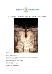 The Medieval Cardinal Virtues in Tolkien's the Hobbit
