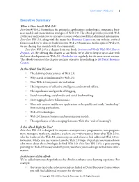Dive Into® Web 2.0 I