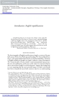 English Republicanism