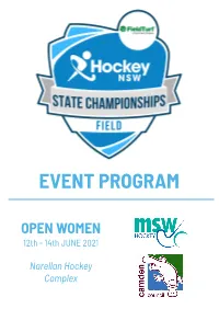 Event Program