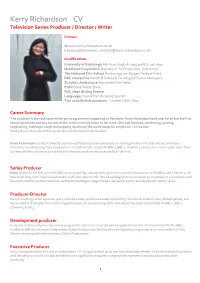 Magic Files/Krichardson CV 2011.Pdf