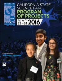 Program of Projects, 2016