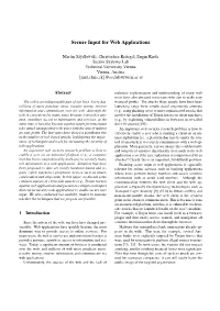 Secure Input for Web Applications